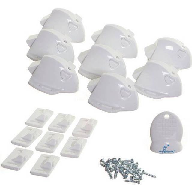 Safety fastener Dreambaby Mag Lock 9 Pieces