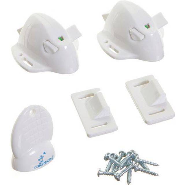 Adhesive Mag Locks (2 Locks and 1 Key)