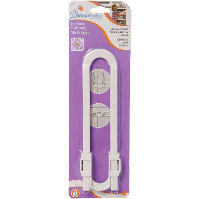 Dreambaby Cabinet Glide Lock (Extra Long)
