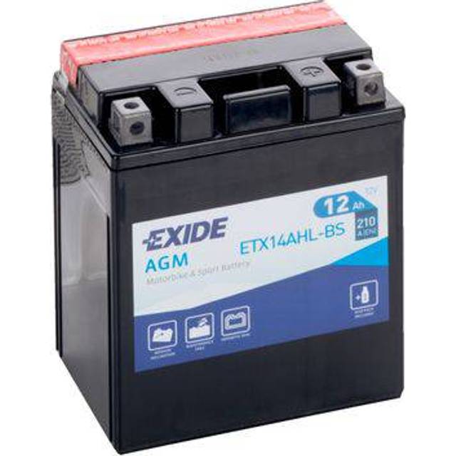 Exide AGM (MC) ETX14AHL-BS 12 Ah - MC-batteri