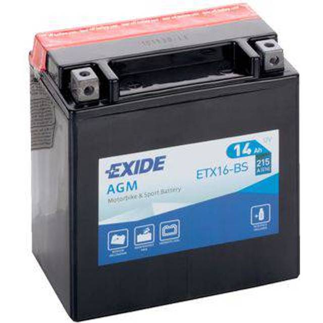 Exide AGM (MC) ETX16-BS 14 Ah - MC-batteri