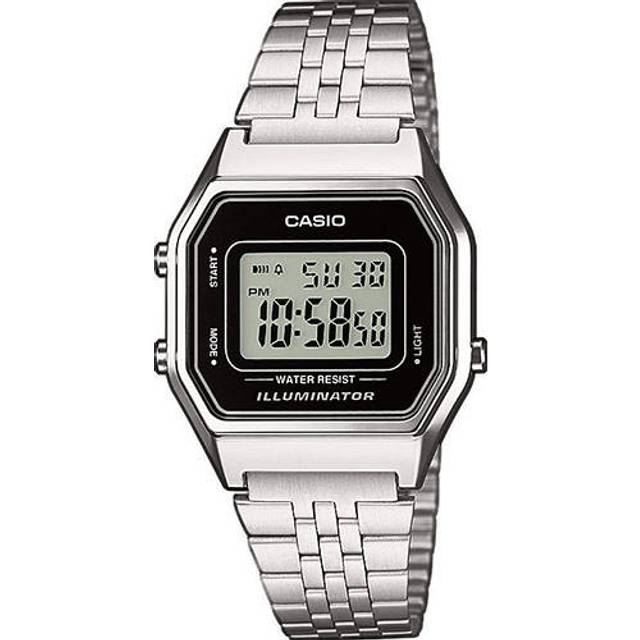 Casio LA680WEA-1EF Armbandsur, Grå, Svart, 28 mm
