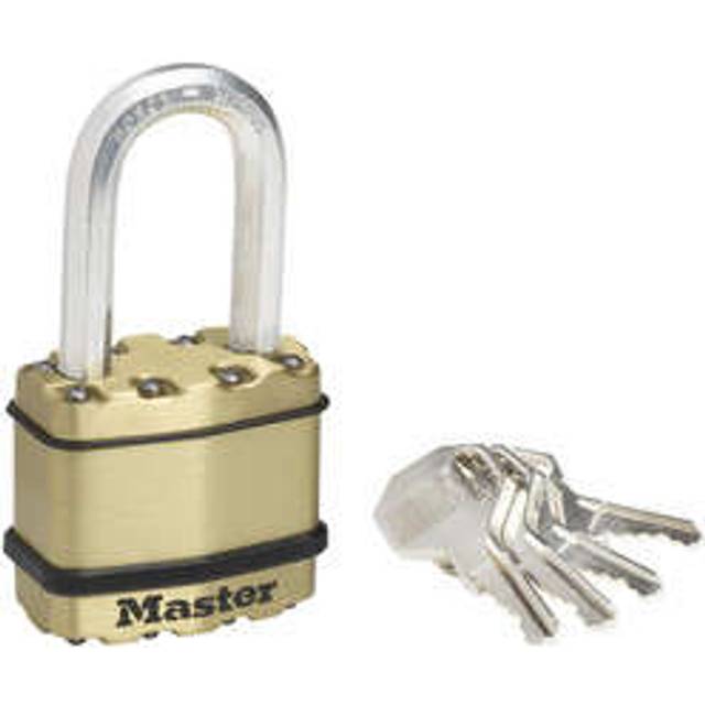 Masterlock Excell Brass Finish Padlock 45mm Long
