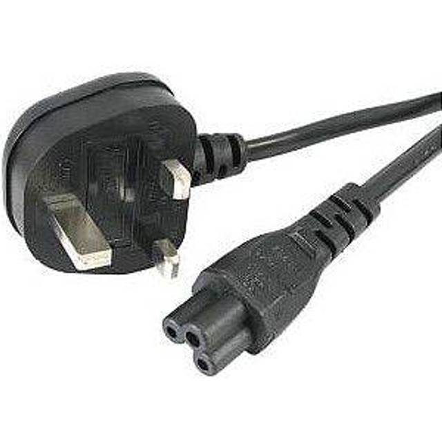 StarTech.com 1M Laptop Power Cord UK Clover Leaf Power Cable