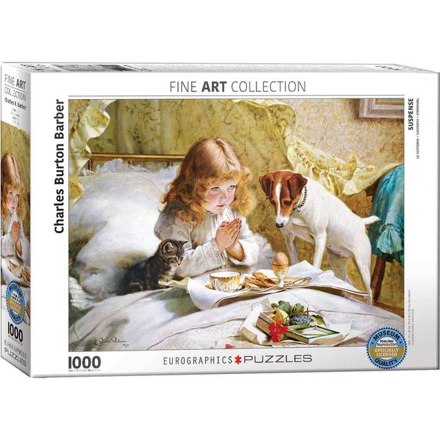 EuroGraphics (EURHR Suspense by Charles Burton Barber 1000Piece Puzzle 1000Piece Jigsaw Puzzle (6000-5329)
