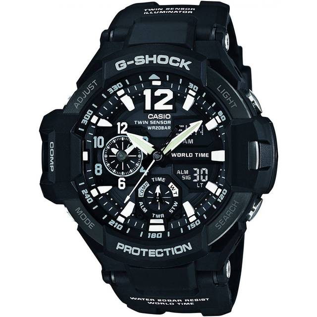 G-Shock Watch GravityMaster Alarm Chronograph - Black