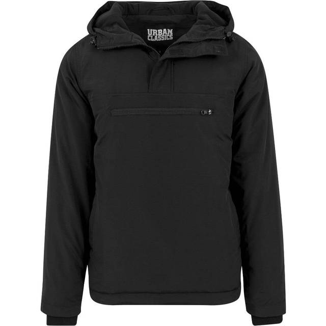 Urban Classics Vadderad jacka för män, Svart (Black), S