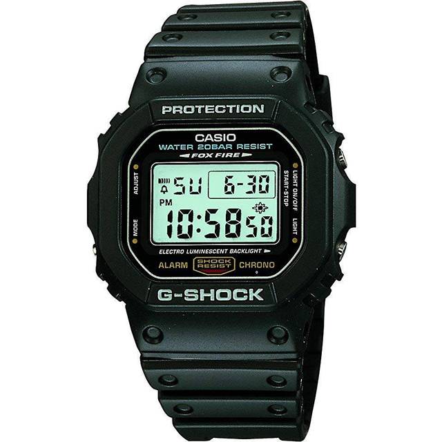 Casio G-Shock DW-5600UE-1ER - Herr - 43 mm - Digital - Quartz - Mineralglas - Black (26 mm)