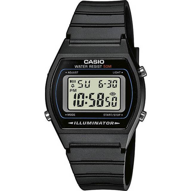Unisexklocka Casio W-202-1AVEF Digital Svart