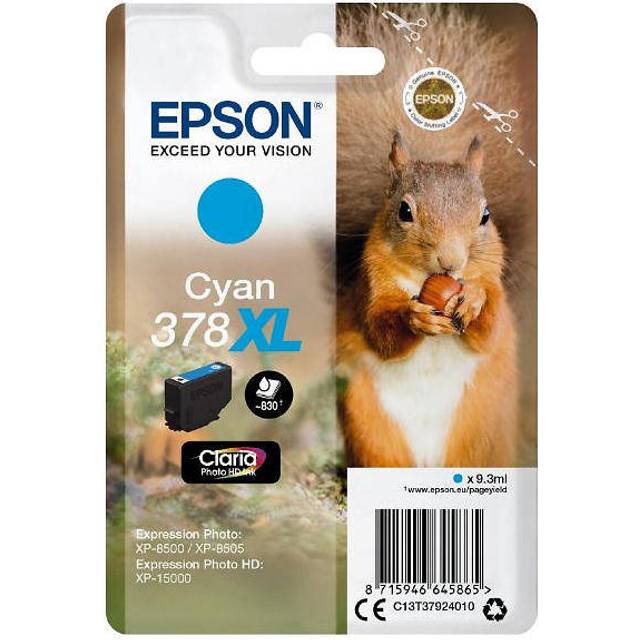 Epson T379240 Original Cyan Epson 378XL Ink Cartridge (T3792) Printer Cartridge