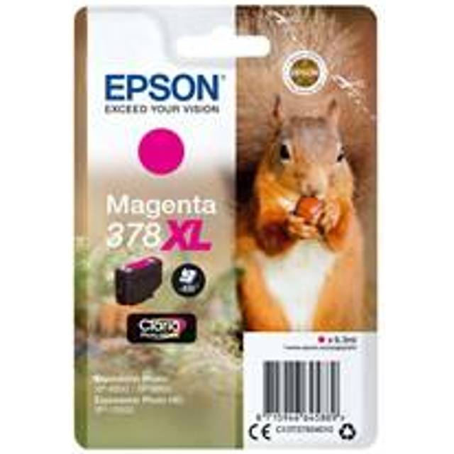 EPSON 378XL Magenta Ink Cartridge With Security