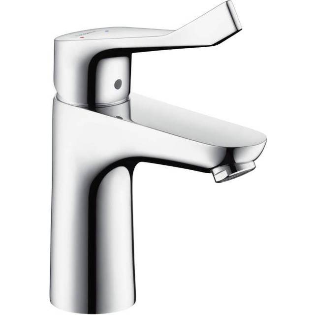 Hansgrohe Focus Single Lever Basin Mixer Tap 100 Without Waste