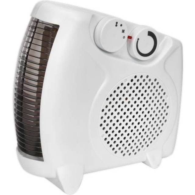 Sealey FH2010 2000 Watt Fan Heater 2 Settings + Thermostat 240v