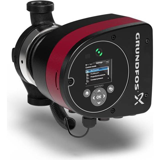 Grundfos MAGNA3 25 180 A RatedEuP Ready Variable Speed Circulator 240V Single Head - 25 - 100
