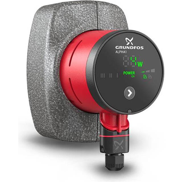 Grundfos Alpha1 25-60 130 Cirkulationspump exklusive kopplingar