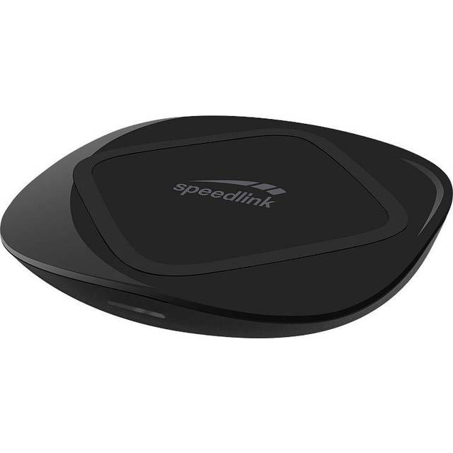 Speedlink PECOS 10 trådlös laddare – induktiv – snabb laddning, svart