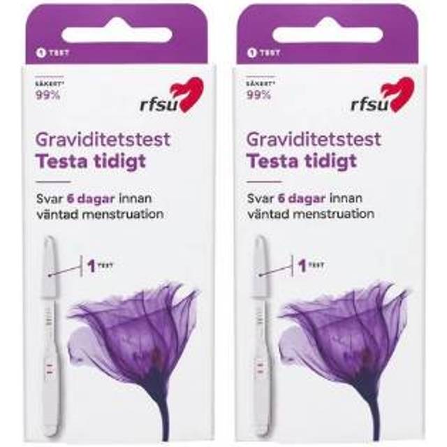 RFSU Graviditetstest 2-pack Testa Tidigt