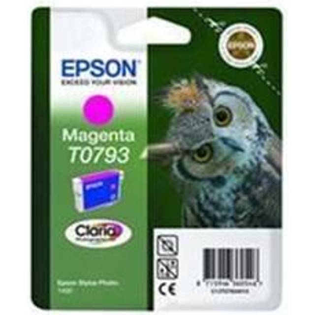 Epson C13T07934020 Original Epson T0793 Claria Photographic Magenta Ink Cartridge