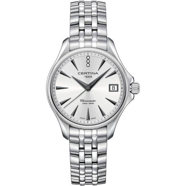 Certina DS Action Diamond C0320511103600 - Dam - 34 mm - Analogt - Quartz - Safirglas - Silver (15 mm)