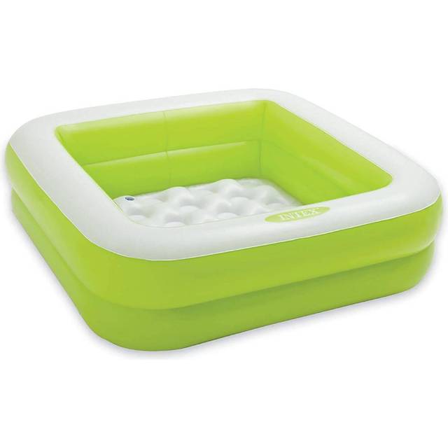 Intex Play Box Pool - uppblåsbar barnbassäng - 57 liter - rosa
