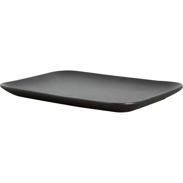 Byon Raw Black rectangular plate Black