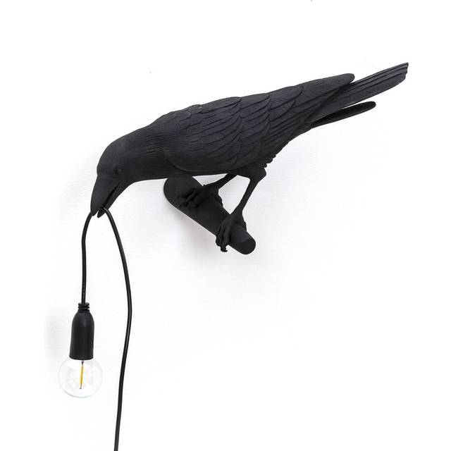 Seletti Bird Lamp Looking Left Vit - Barnlampor Harts Vit - 14734