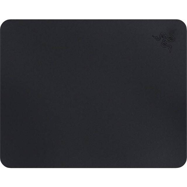 Razer Goliathus Stealth - musmatta för spel (mikrostrukturerad väv, ultratunn 1,5 mm tjocklek, bärbar musmatta för spel, halkskyddad svart duk) Svart