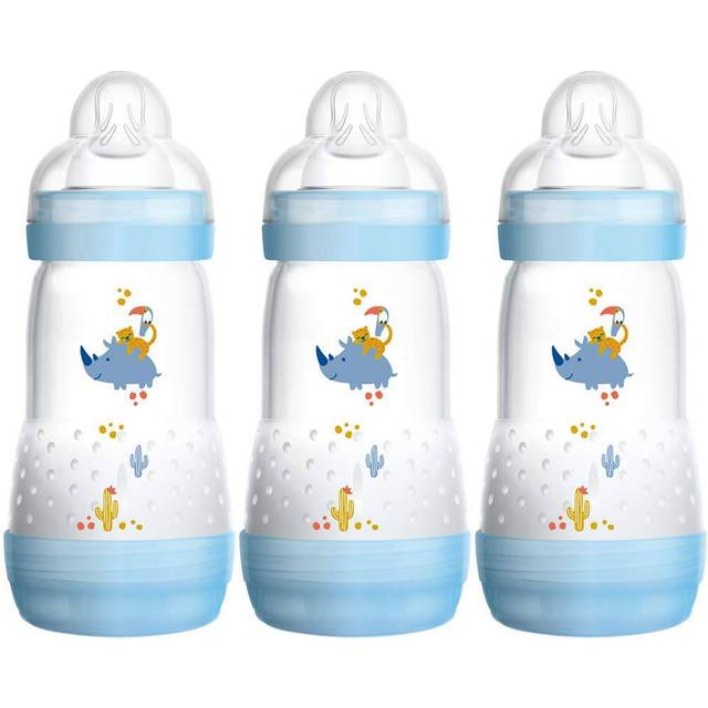 Mam Anticolic 260Ml Bottle 3 Pack Boy 0+ Month
