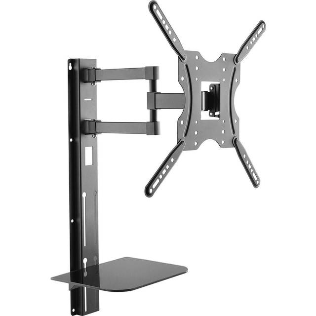 "Maclean MC-772 Wandhalterung mit Ablage 32""-55"" 400x400 VESA LCD LED Plasma TV Halterung"