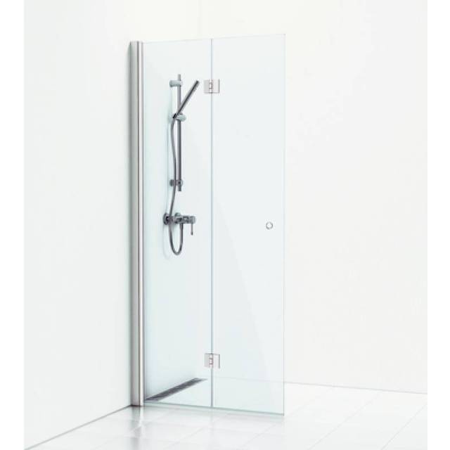 SVEDBERGS Skärmvägg Skoga vikbar intht matt (Bredd: 80 cm Typ: Klarglas)
