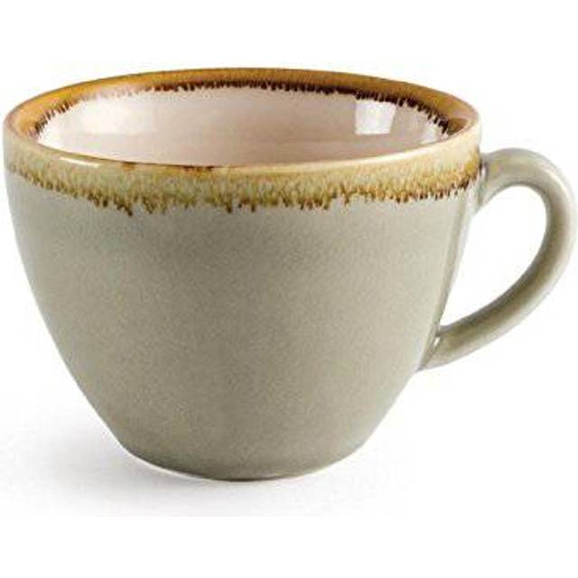 Olympia Kiln Cappuccino Cup Sandstone 230ml (6 Pack)