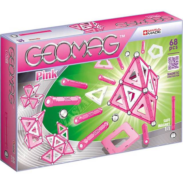 Geomag 342 Classic Building Set, pink - Pink