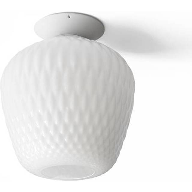 Blown ceiling lamp Sw5, Silver/Black