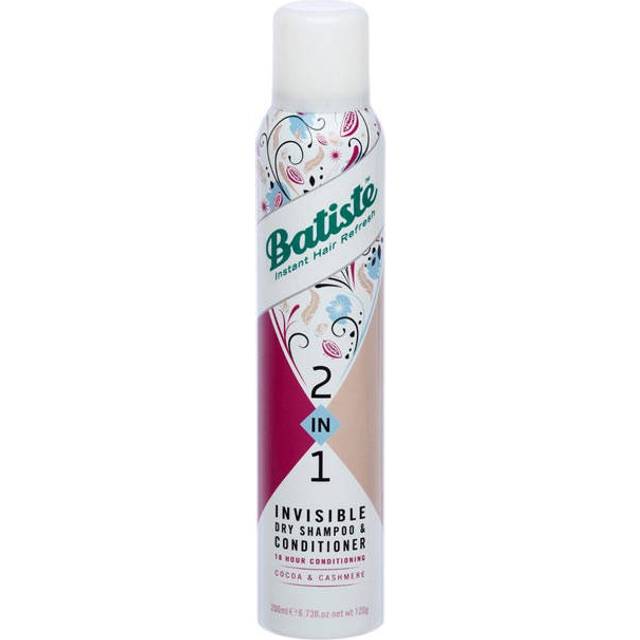 Batiste 2in1 Invisible Dry Shampoo & Conditioner Cocoa & Cashmere 200ml
