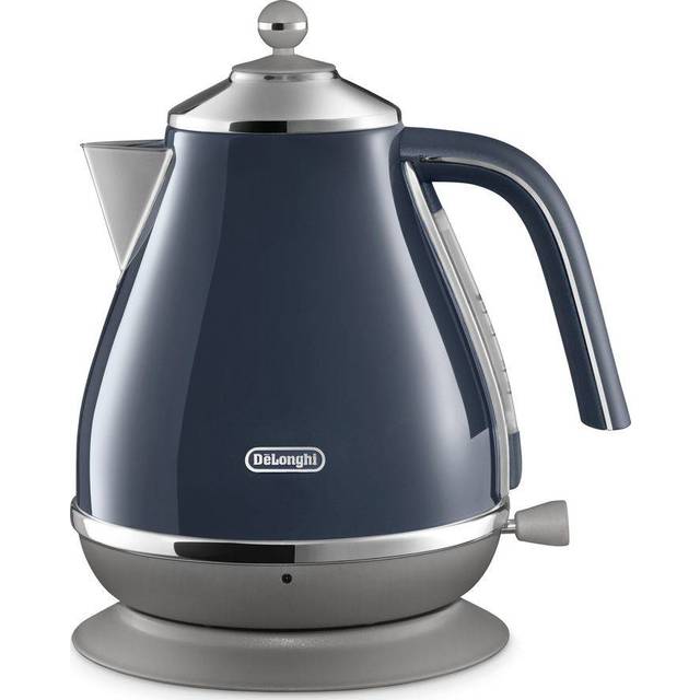 DELONGHI Icona Metallics KBOT3001.PK Jug Kettle - Violet, White
