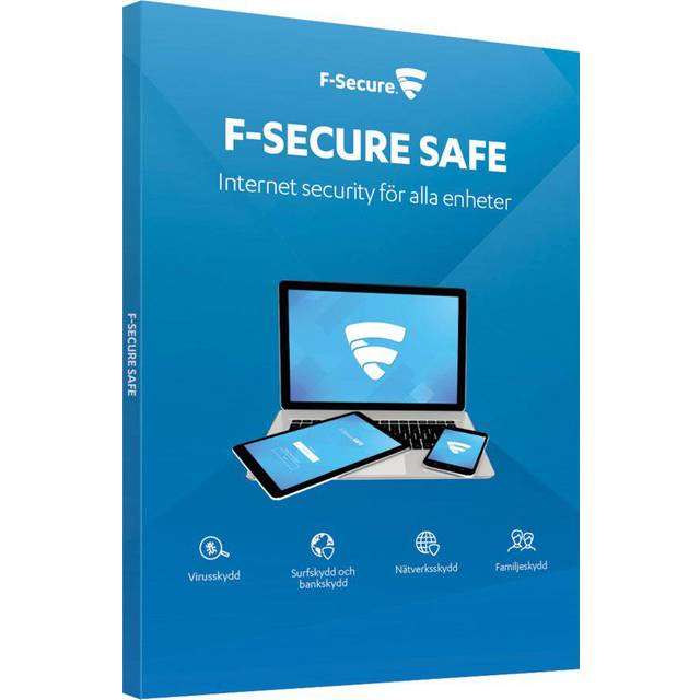 F-Secure Internet Security Mobile 1-licens för iPhone, Android, iPad