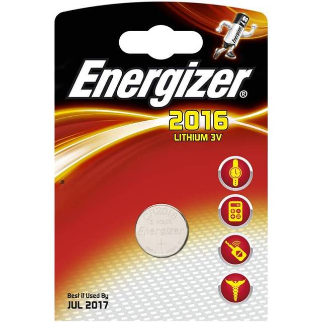 Energizer CR2016 Lithium Coin Cell Battery | 1 Pack