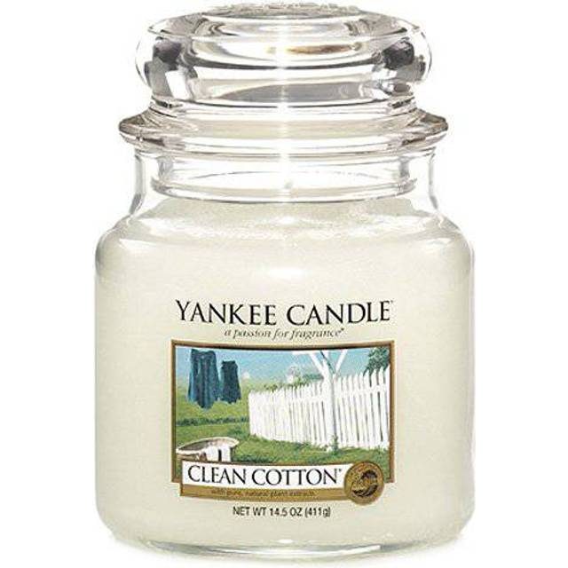 Yankee Candle Clean Cotton Medium Jar Candle