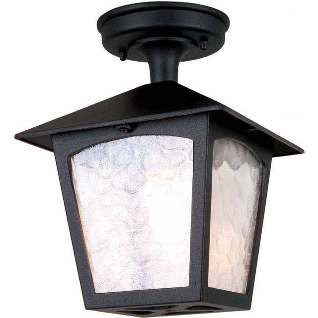 Elstead York Semi Flush Porch Lantern