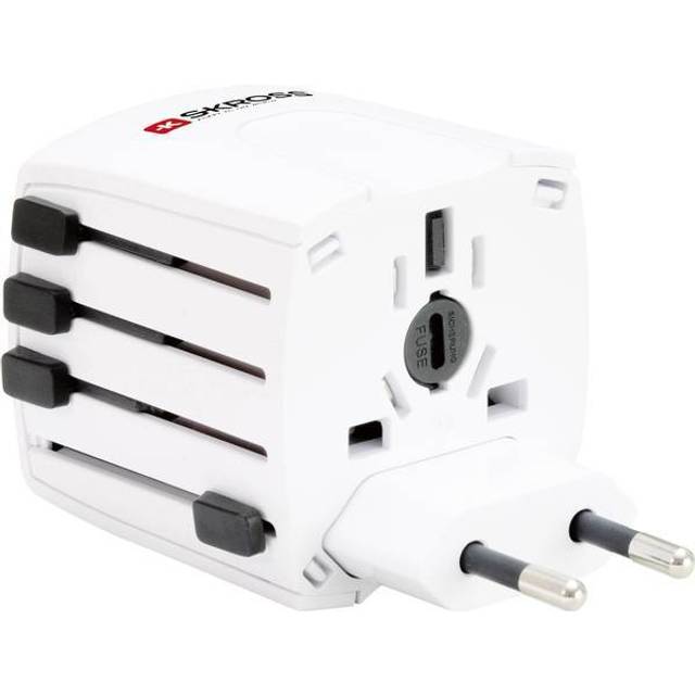 Skross Reseadapter Hela Världen till USB (4x USB-A)