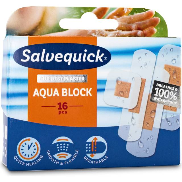Salvequick Aqua Block 16 pcs
