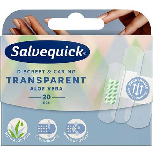 Salvequick Aloe Vera Transparent 20 pcs