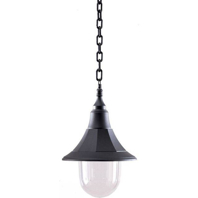 Elstead SHANNON CHAIN Shannon One Light Chain Lantern Black Polycarbon