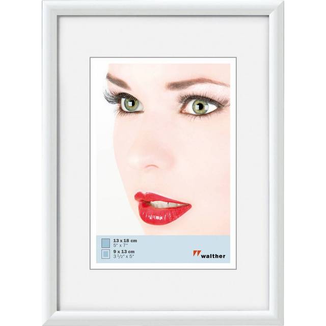 walther design KW913H Galeria picture frame, 3.5 x 5 inch (9 x 13 cm), white