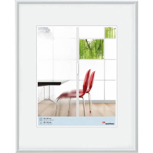 walther design KB070H Galeria picture frame, 19.75 x 27.50 inch (50 x 70 cm), black