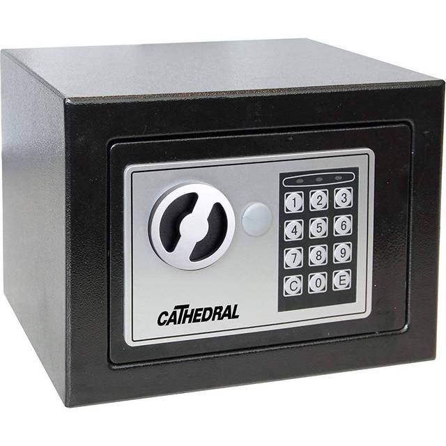 Cathedral products ea15 5l electronic digital safe with manual override