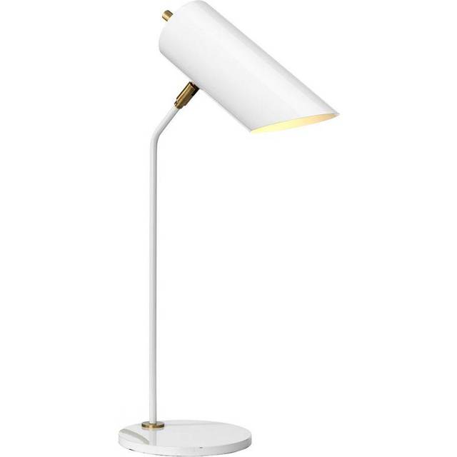Elstead QUINTO/TL GPN Quinto Table Lamp Dark Grey Polished Nickel