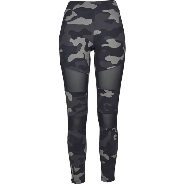 Women's knitted leggings Urban Classics Camo Tech - Noir