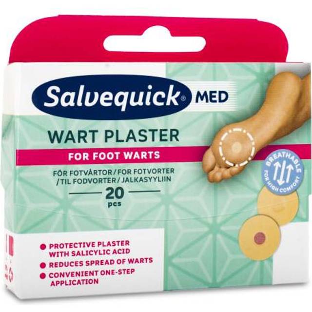 Salvequick Vorte Plaster 20 stk.