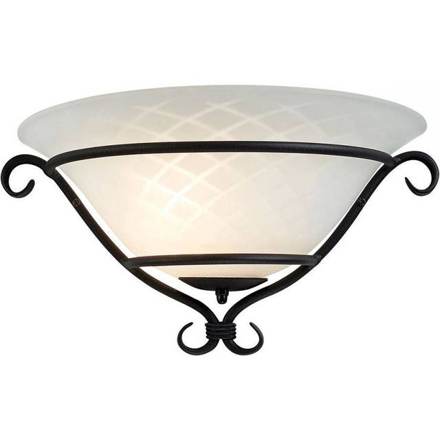 Elstead TCH/WU BLACK Torchiere One Light Wall Uplighter Black